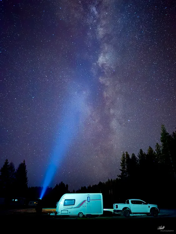 Light Beam Photography